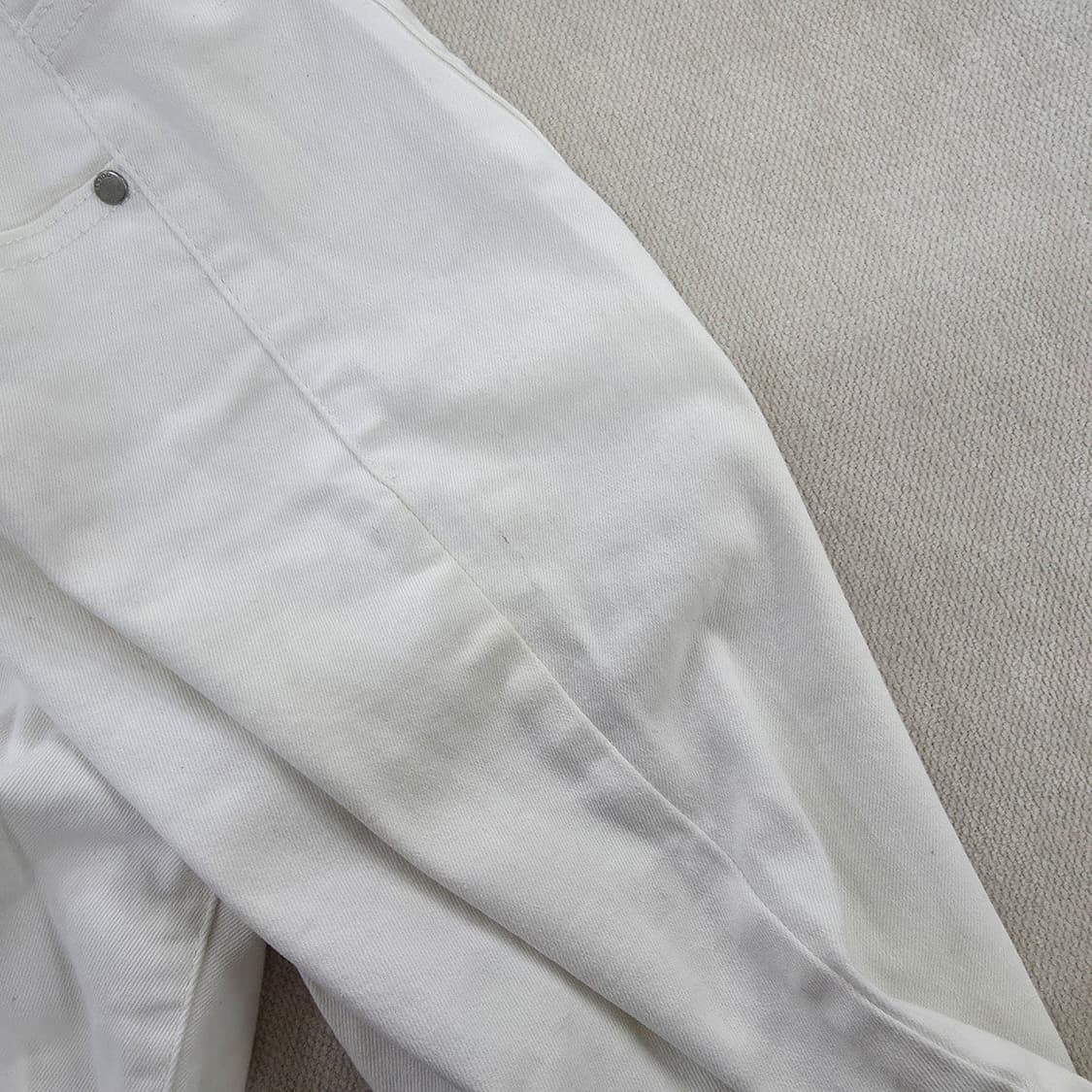 [28] 게스 여성 화이트 진 흰바지 1231J 상품이미지7