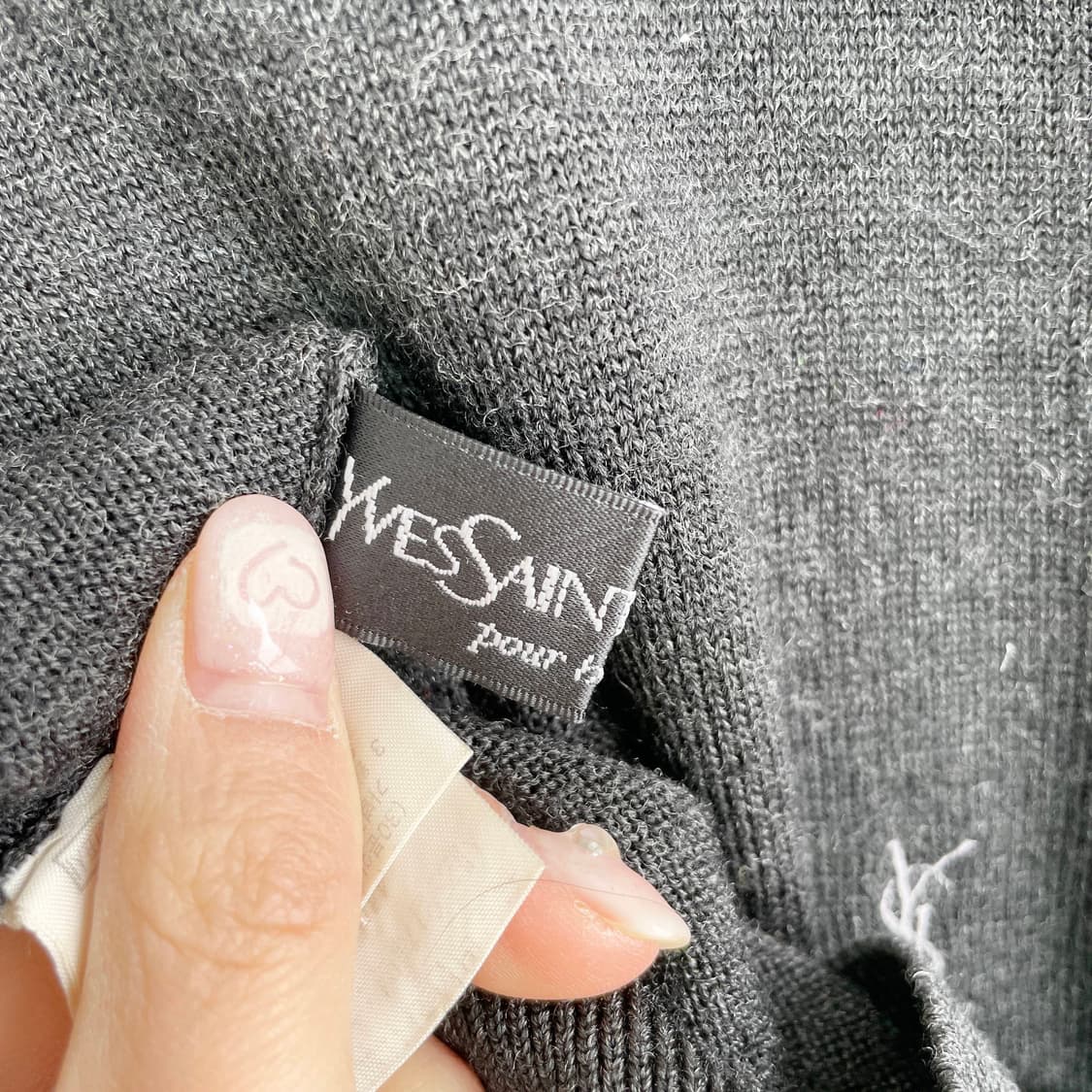 F1 YSL 입생로랑 반폴라 니트  XL사이즈 상품이미지5
