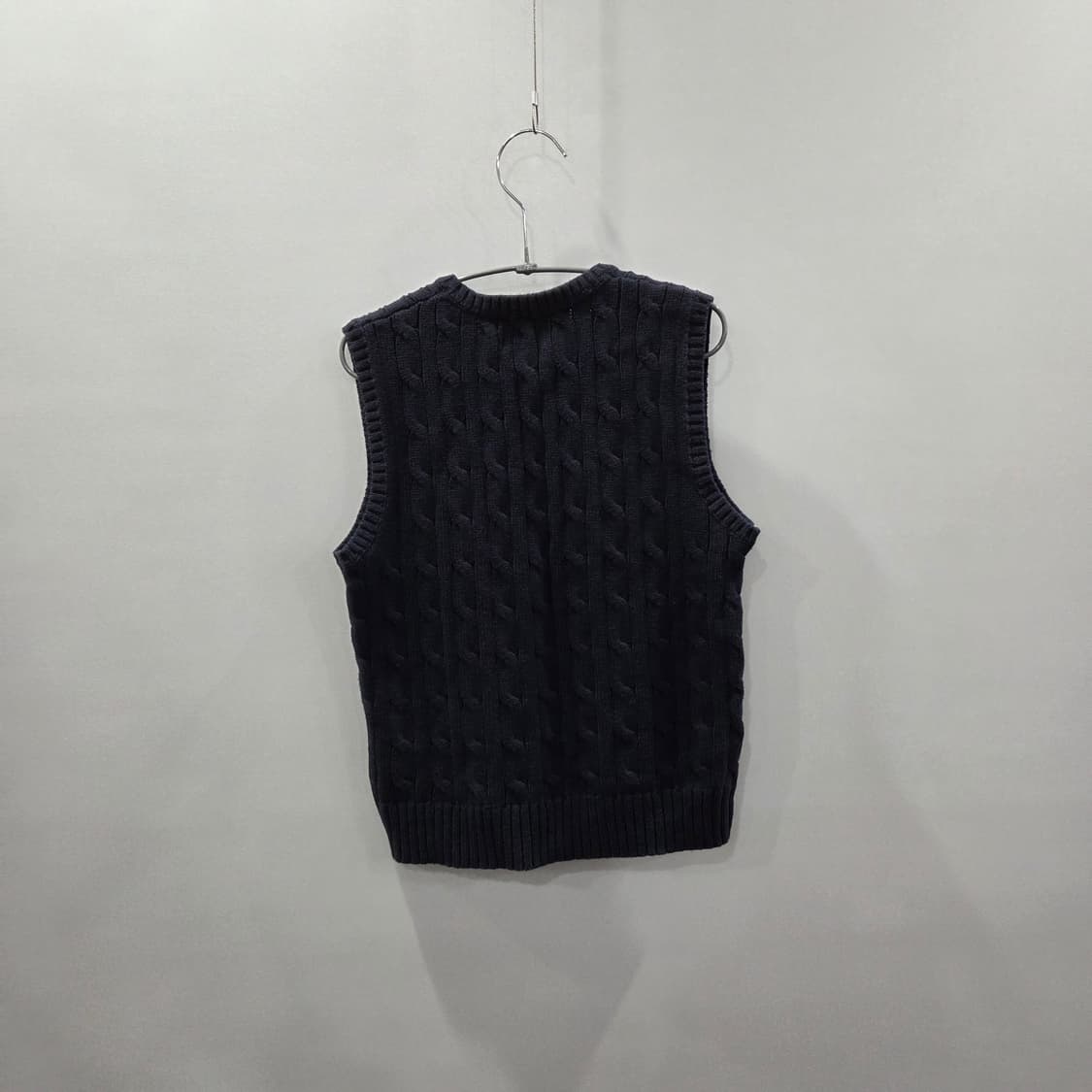 폴로랄프로렌 키즈 케이블 니트 베스트 네이비 6  상품이미지5