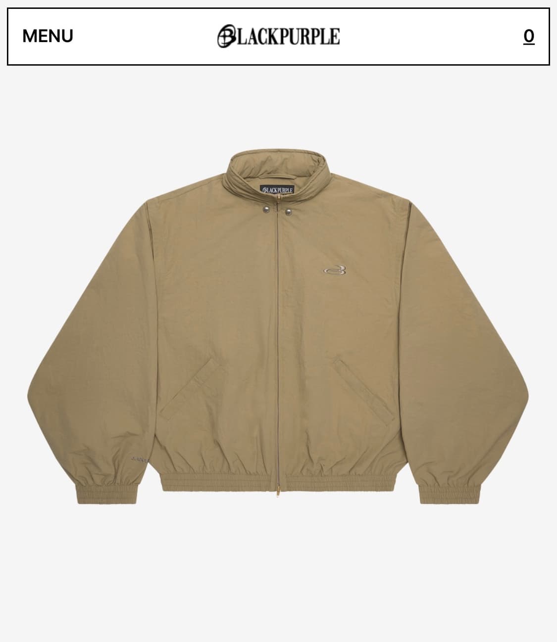 새상품) 블랙퍼플 자켓  상품이미지4