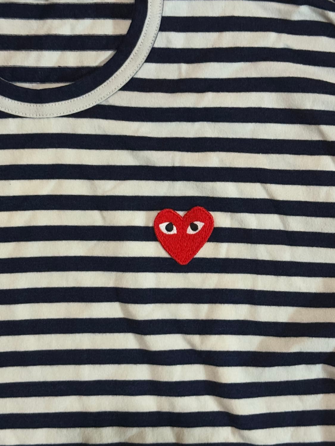 꼼데가르송 플레이 스트라이프 롱 슬리브 상품이미지2