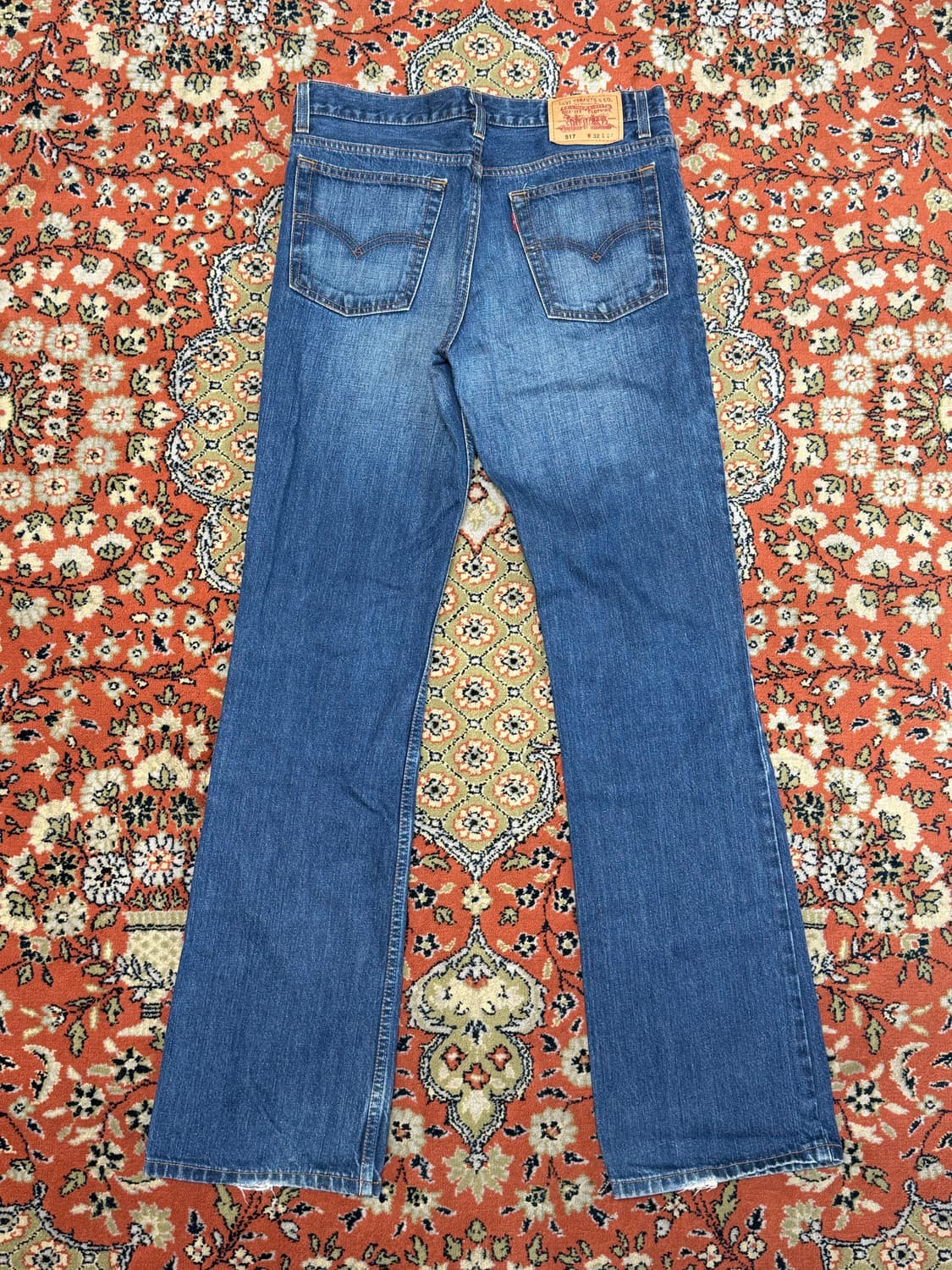 90s 리바이스 빈티지 517 부츠컷 플레어진 데님팬츠 32 상품이미지2