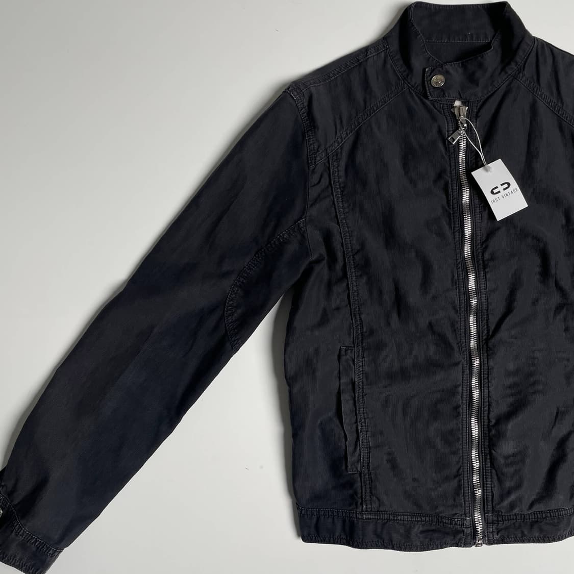 Versace 코튼 싱글 라이더 자켓 상품이미지3