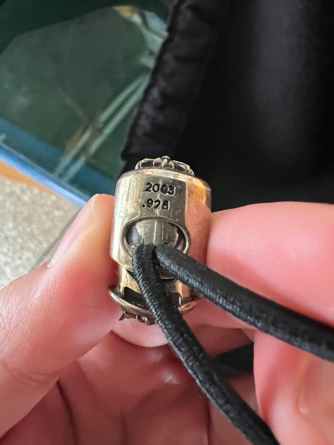 [L] 크롬하츠 홀스슈 플리스 하프집업 상품이미지5