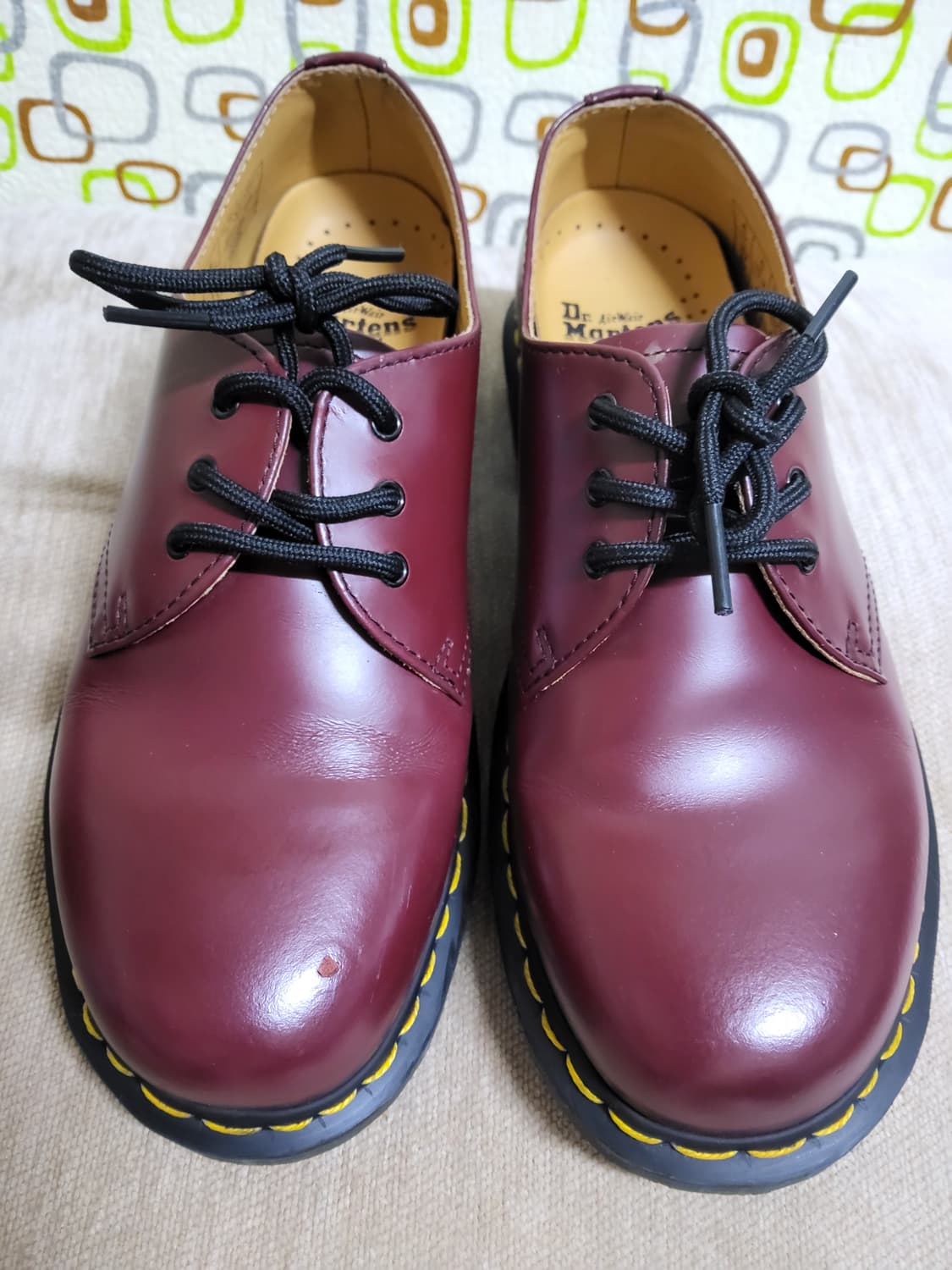 닥터마틴1461 모델 3홀 230사이즈 체리레드  상품이미지1