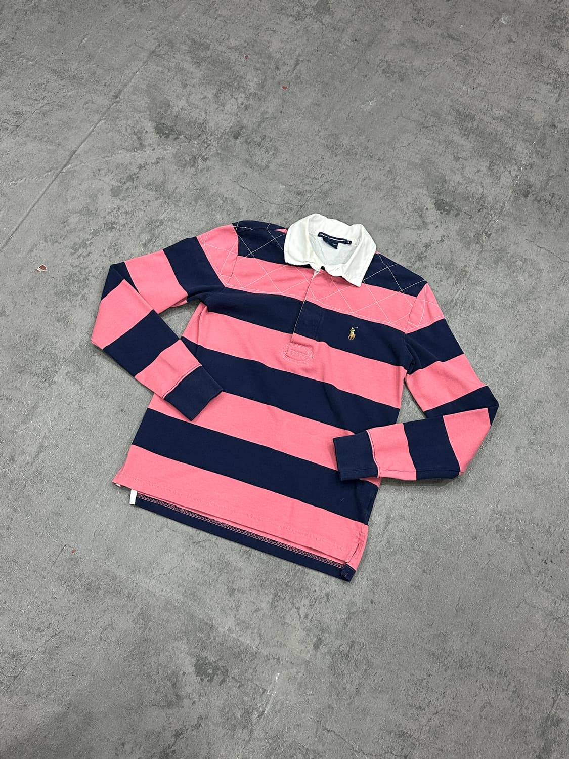 랄프로렌 핑크 럭비 티셔츠 상품이미지1