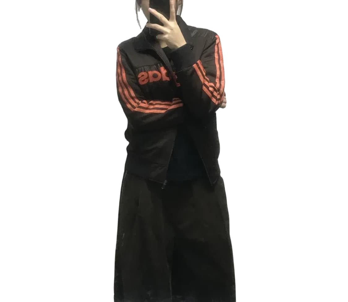 00s 아디다스 브라운 패딩 자켓 상품이미지3