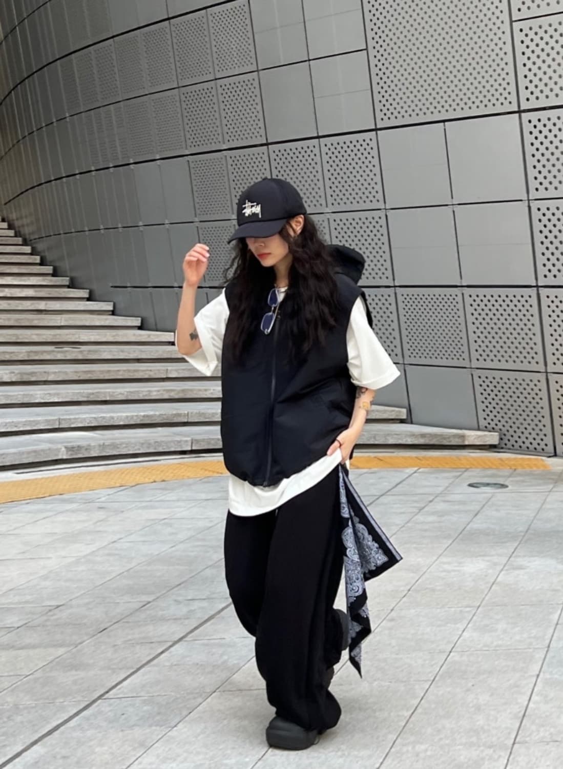 스투시 로고 메쉬 트러커캡 상품이미지5