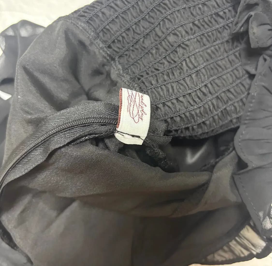 클리시어 워니 블라우스 블랙+화이트 세트 상품이미지5