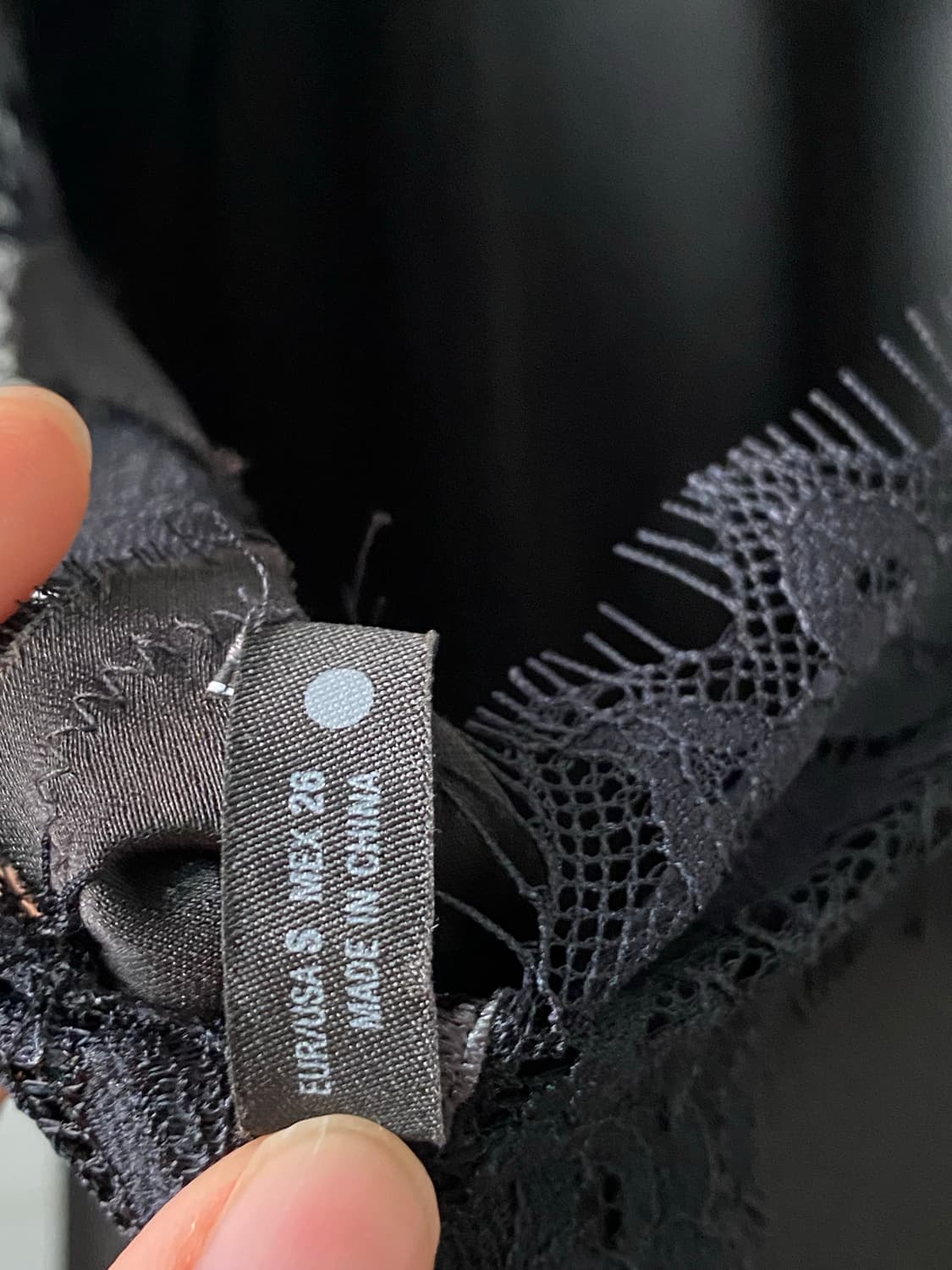 자라 레이스 홀터넥 탑 S 상품이미지3