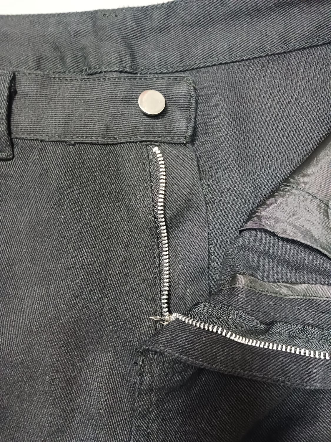 [33] 빈티지 레터링 디스 블랙진 청바지 상품이미지7