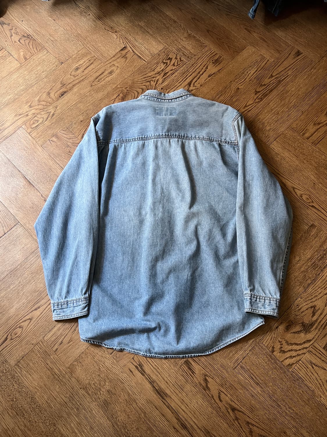 [M]90's 리바이스 오렌지탭 한국제조 데님 셔츠 상품이미지7