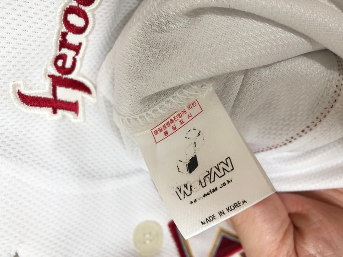 KBO 위팬 넥센(키움)히어로즈 홈유니폼/싸인져지 2XS(80) 상품이미지7