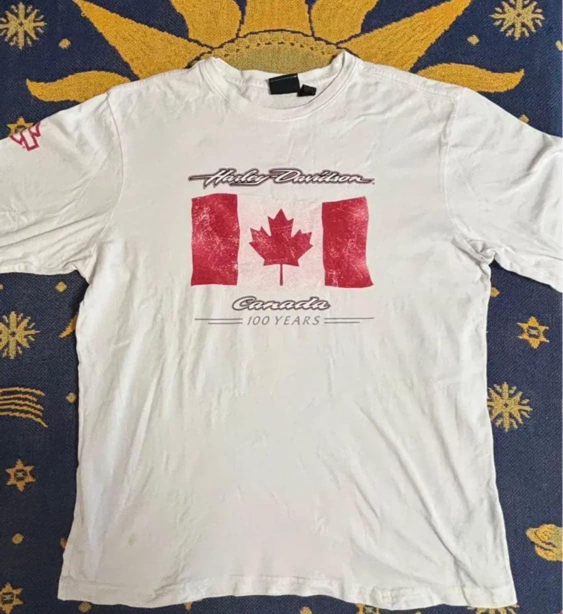 할리 데이비슨 캐나다 한정 100주년 기념 롱슬리브 상품이미지2