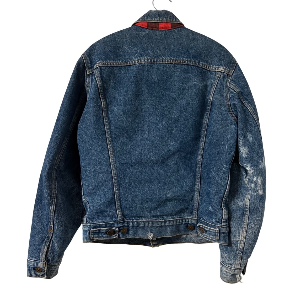 80s 리바이스 체크안감 3세대 데님 트러커 자켓 36 상품이미지5