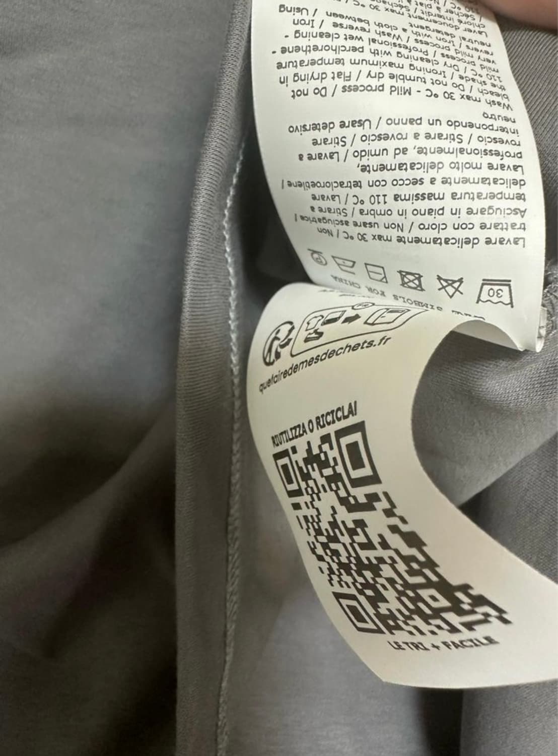 막스마라 플라워 랭귀지 티셔츠 그레이정품 상품이미지9