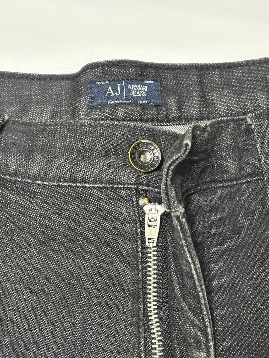 아르마니 진스 알마니 진스 청바지 데님 J45 레귤러 32사이즈 흑청바지 상품이미지3