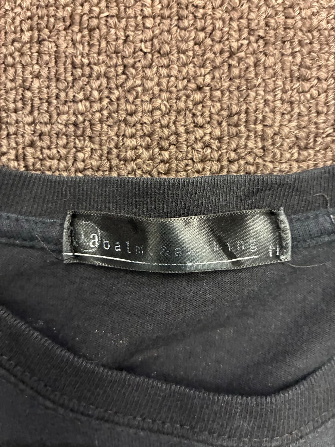 M)Japanese vintage 여성 레터링 롱슬리브 상품이미지4