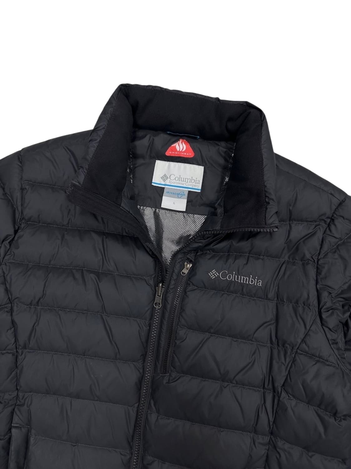 컬럼비아 옴니히트 구스다운 경량패딩 차콜 (L) 상품이미지3