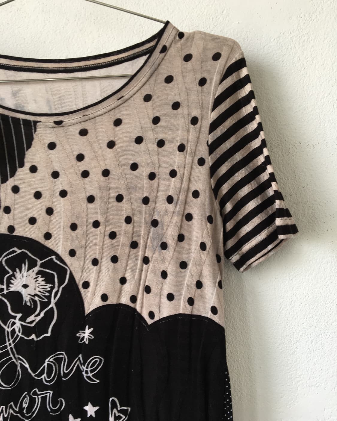 Pattern mixed t shirt 상품이미지6