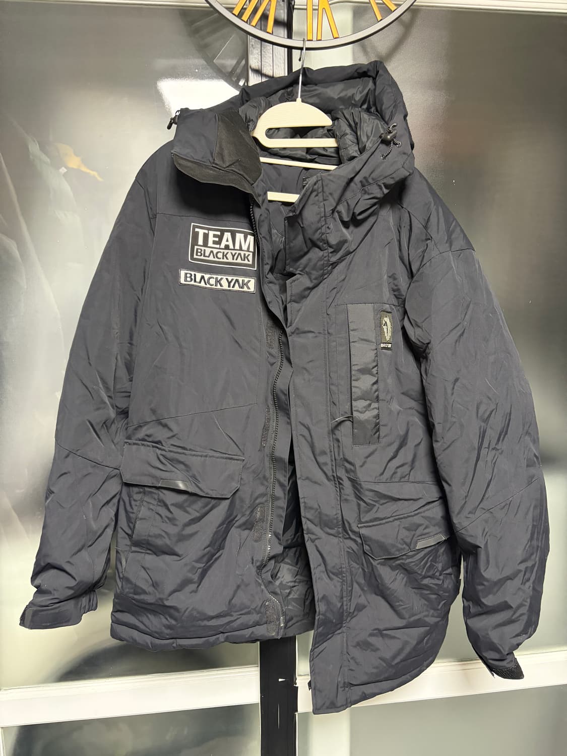 팀 블랙야크 덕다운 패딩 상품이미지1