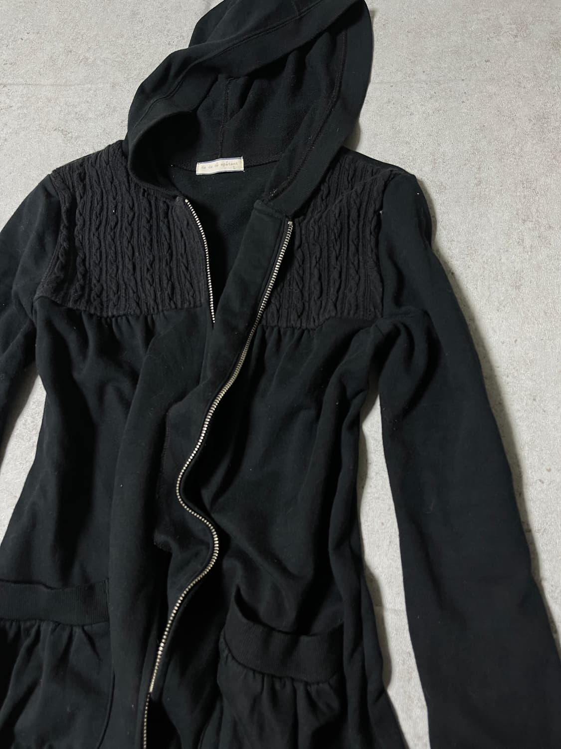 00's gothic slim hoody 상품이미지2