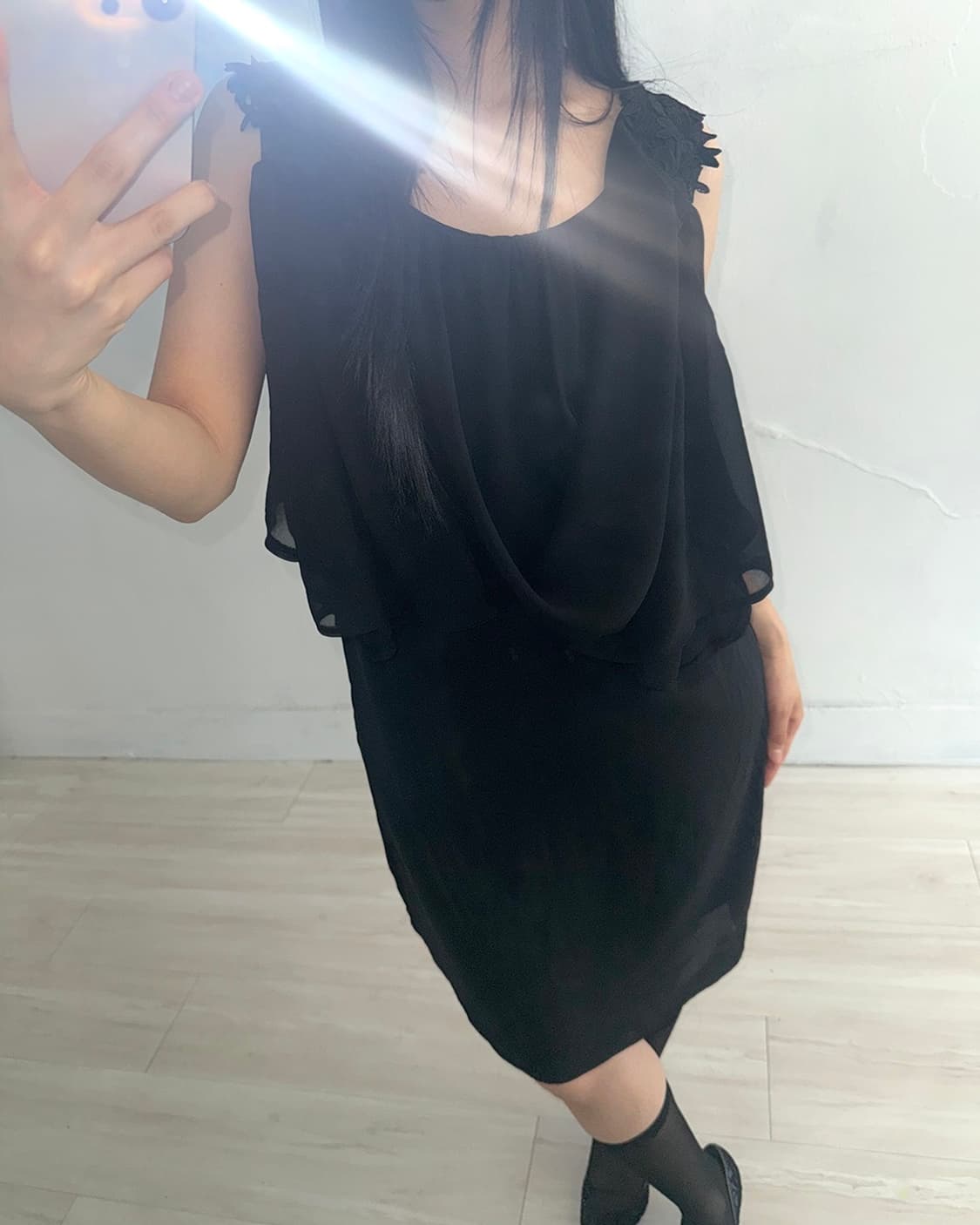 Multi-Styling Chiffon Layered Dress 상품이미지3