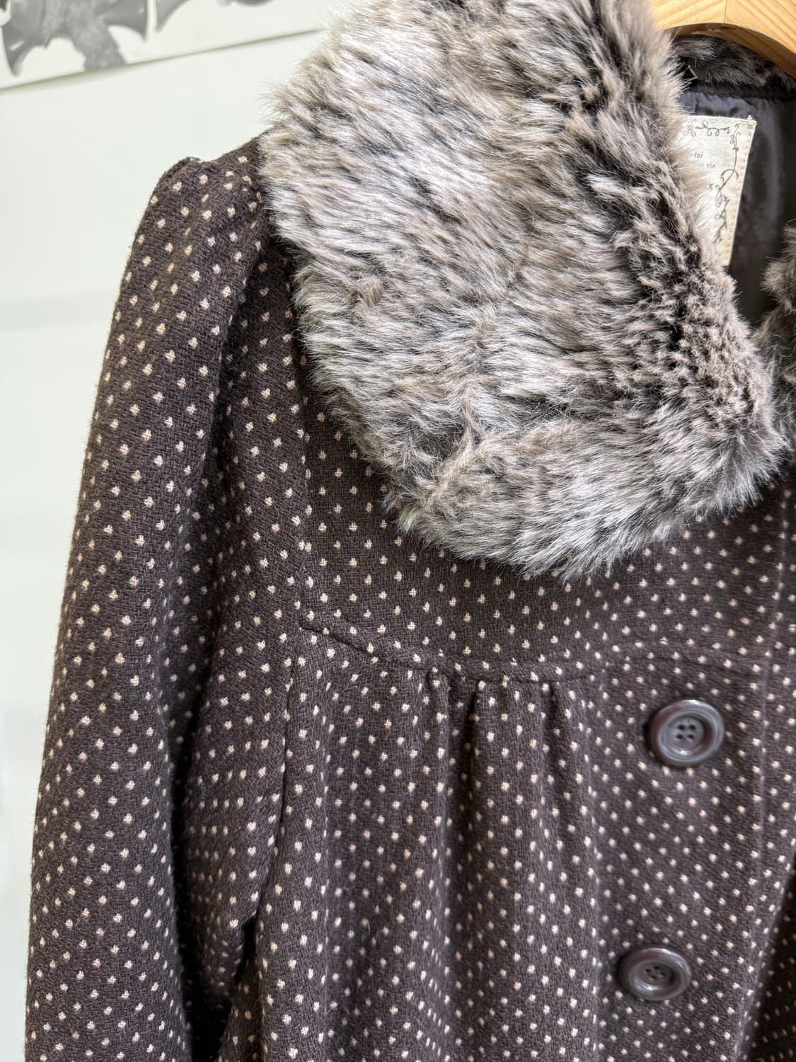 JASPER MINX 퍼카라 도트 자켓 상품이미지3