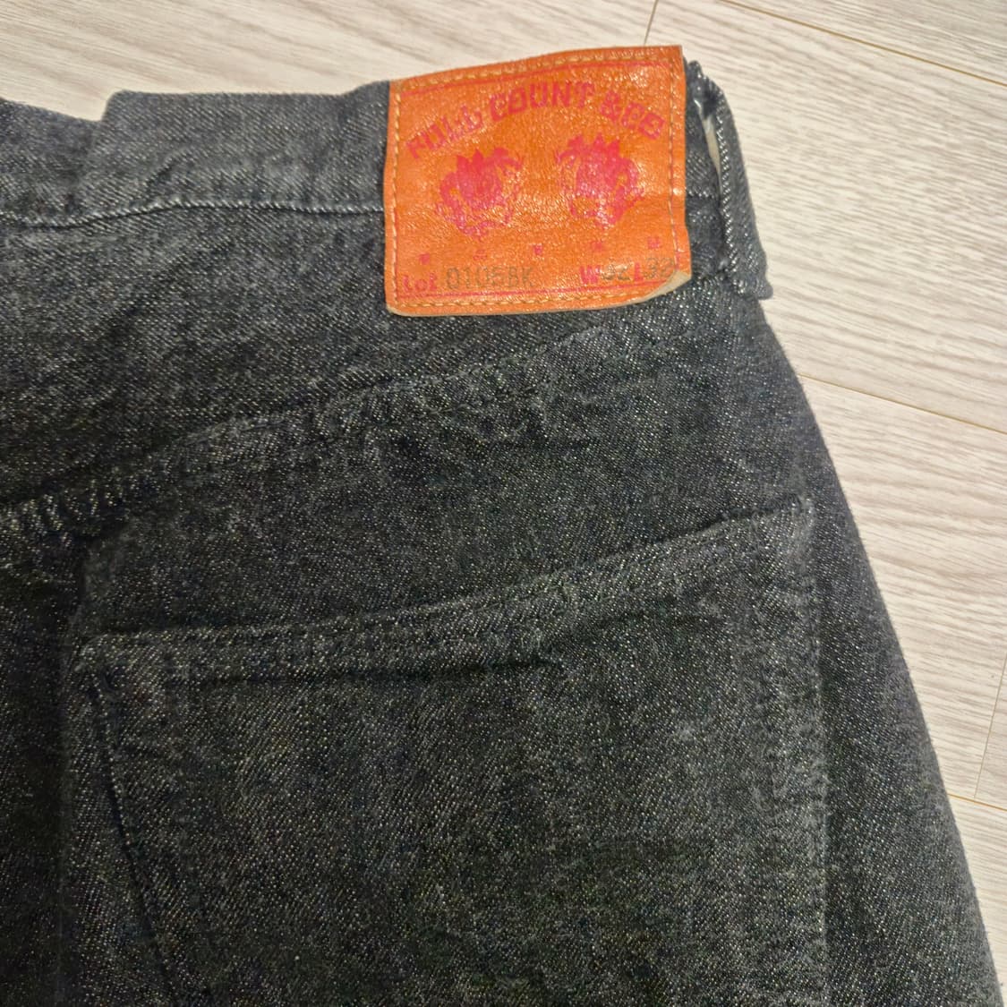 풀카운트 0105W BK 32사이즈 판매합니다. 상품이미지3