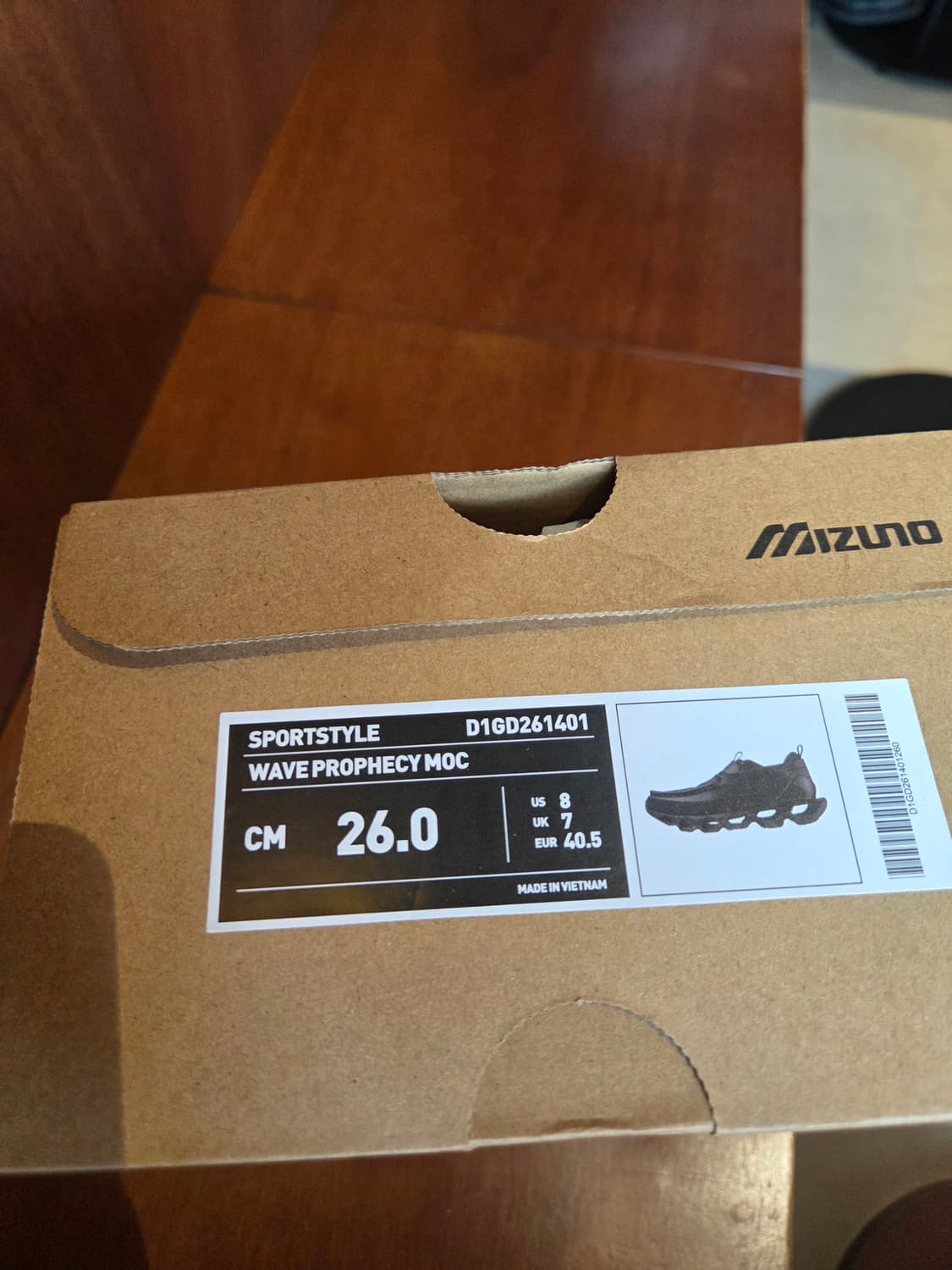 [미즈노]웨이브 프로페시 MOC 블랙 260 상품이미지2