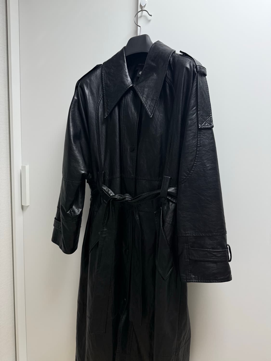 Low Classic 페이크 레더 자켓 상품이미지1