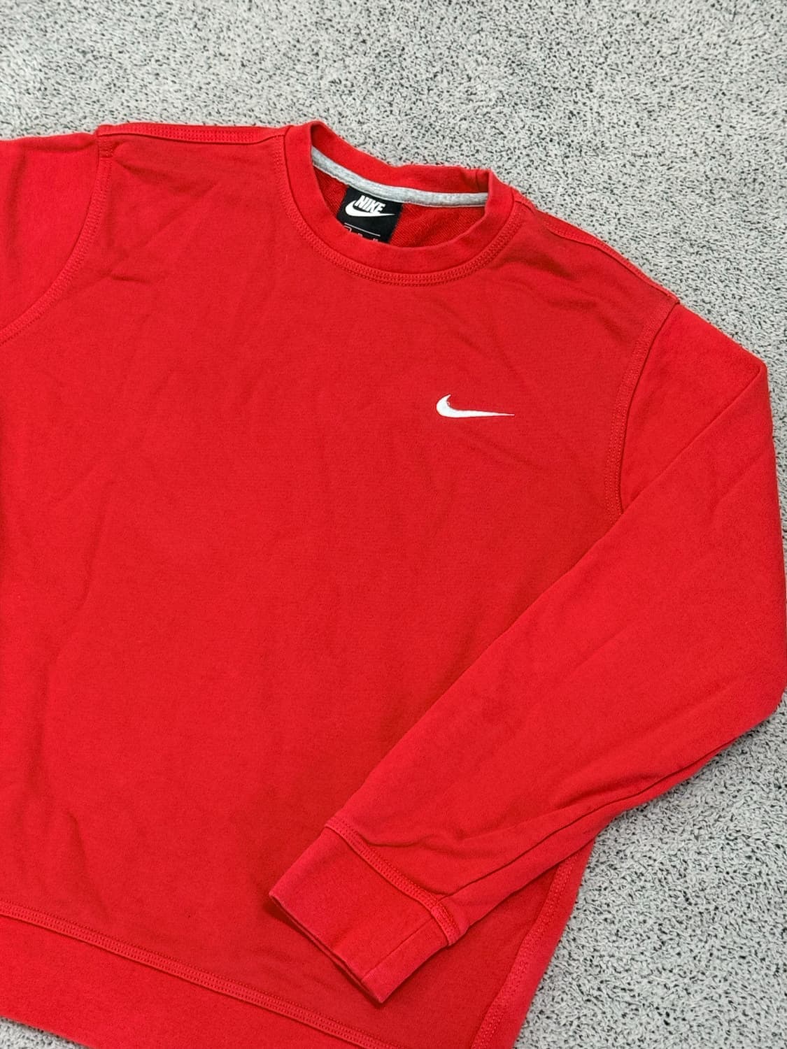 (XL) 나이키 스우시 맨투맨 레드 상품이미지2