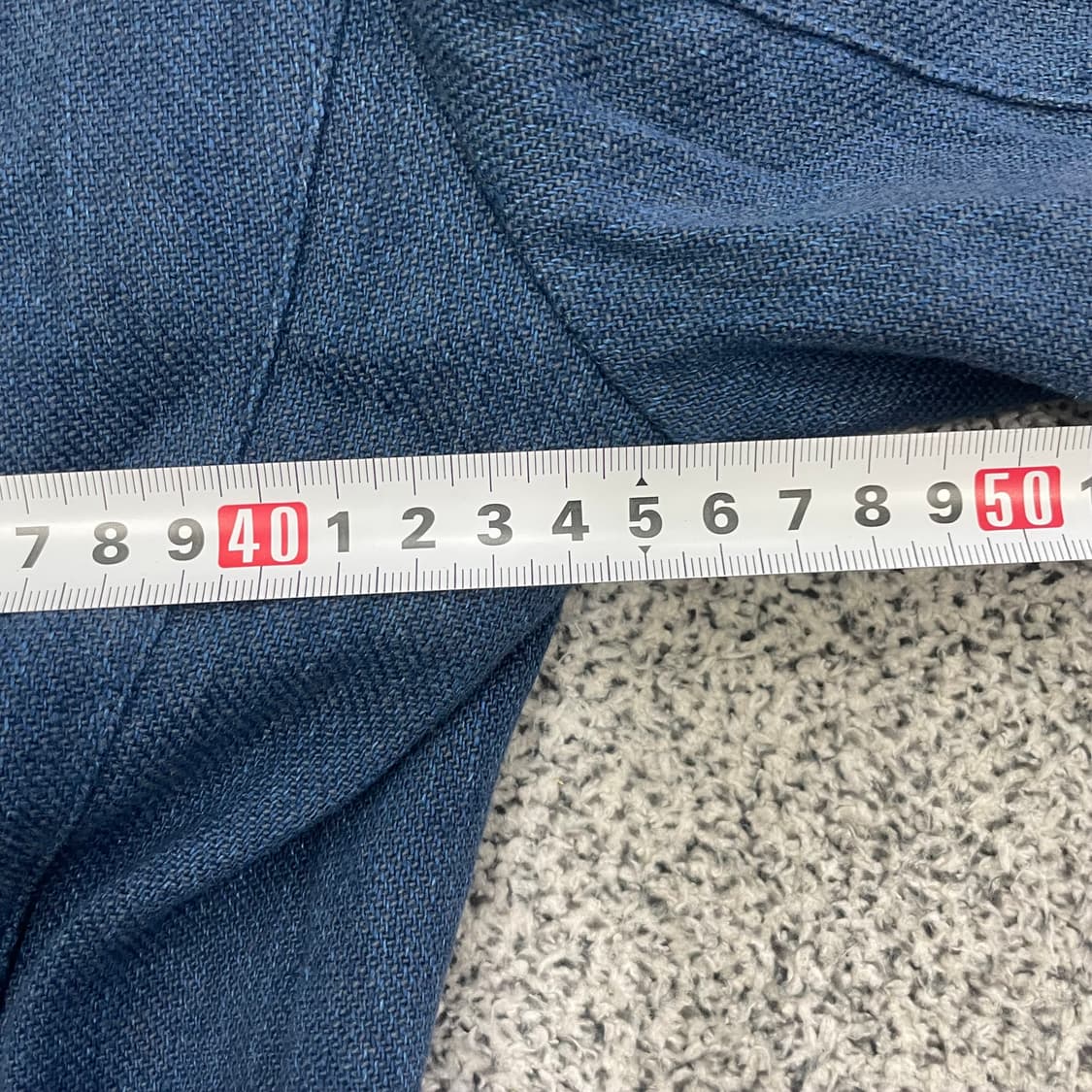 빈폴레이디스 네이비 린넨 원버튼 자켓 0105HS1 상품이미지5