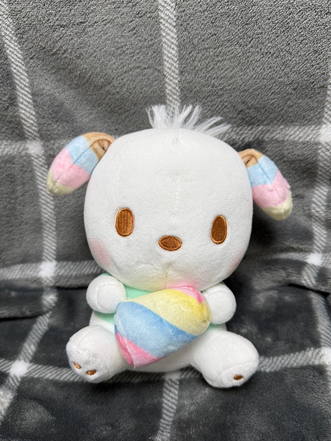 산리오 포차코 마시멜로우 시리즈 트위스트 인형 상품이미지1