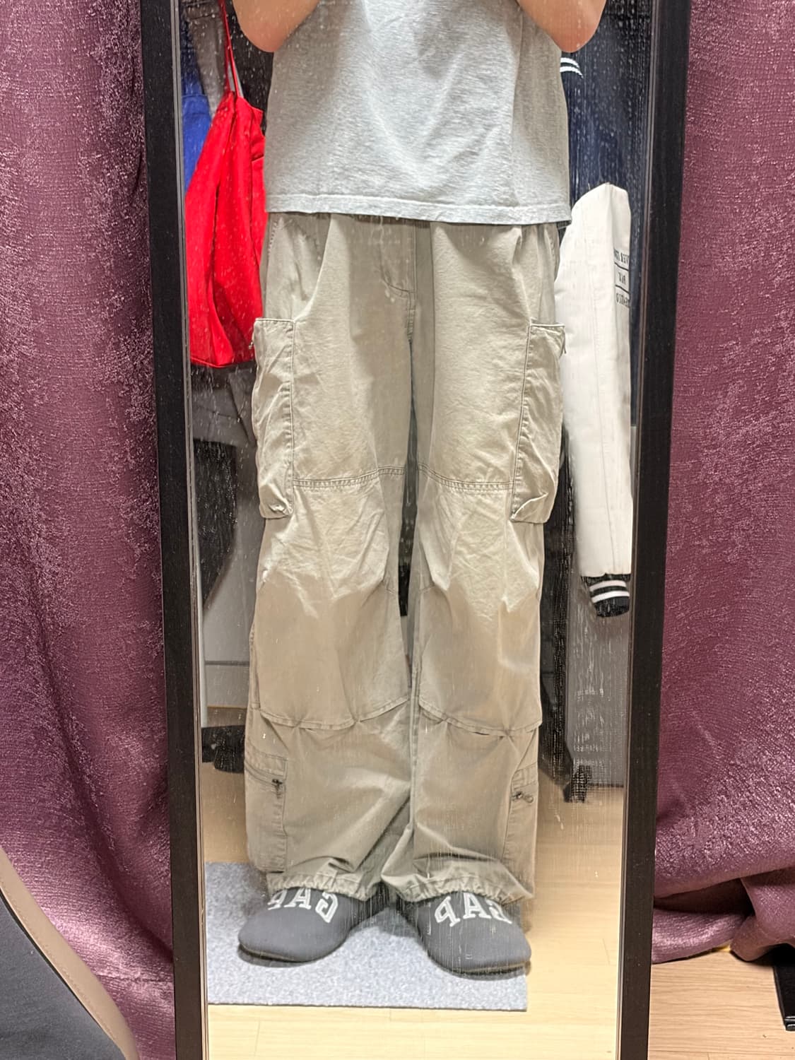 해칭룸 집카고 팬츠 1사이즈 상품이미지2