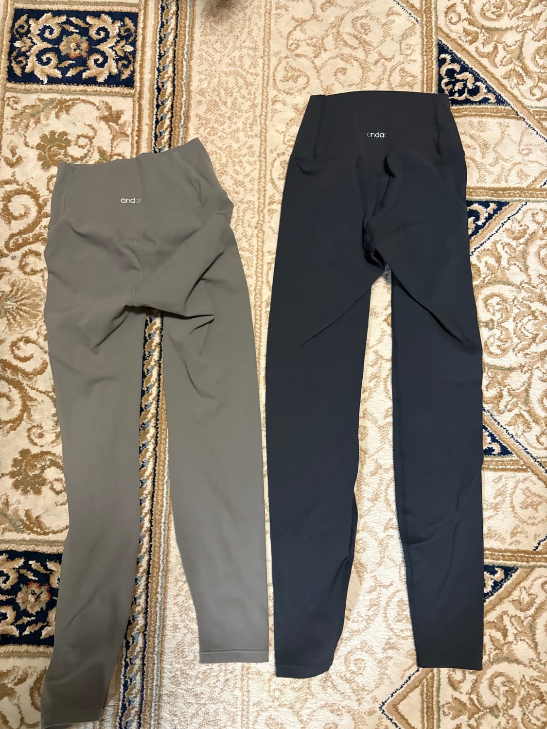 안다르 에어웜 기모 지니 시그니처 레깅스 상품이미지4