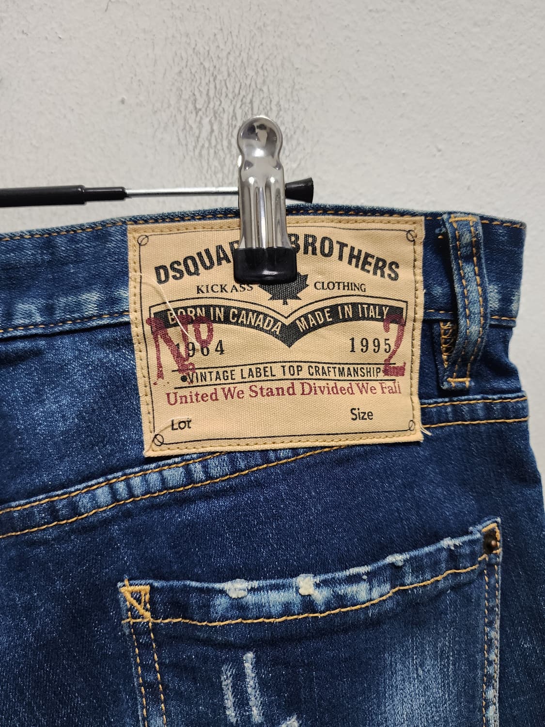Dsquared2 디스퀘어드 데님 청바지 상품이미지4