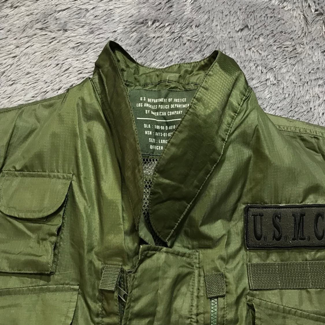 [[L(42-44), A급] USMC 미군 멀티포켓 밀리터리 조끼v27 상품이미지7