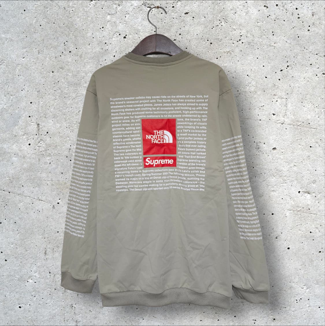 슈프림 X 노스페이스 크루넥 (105/XL) 상품이미지6