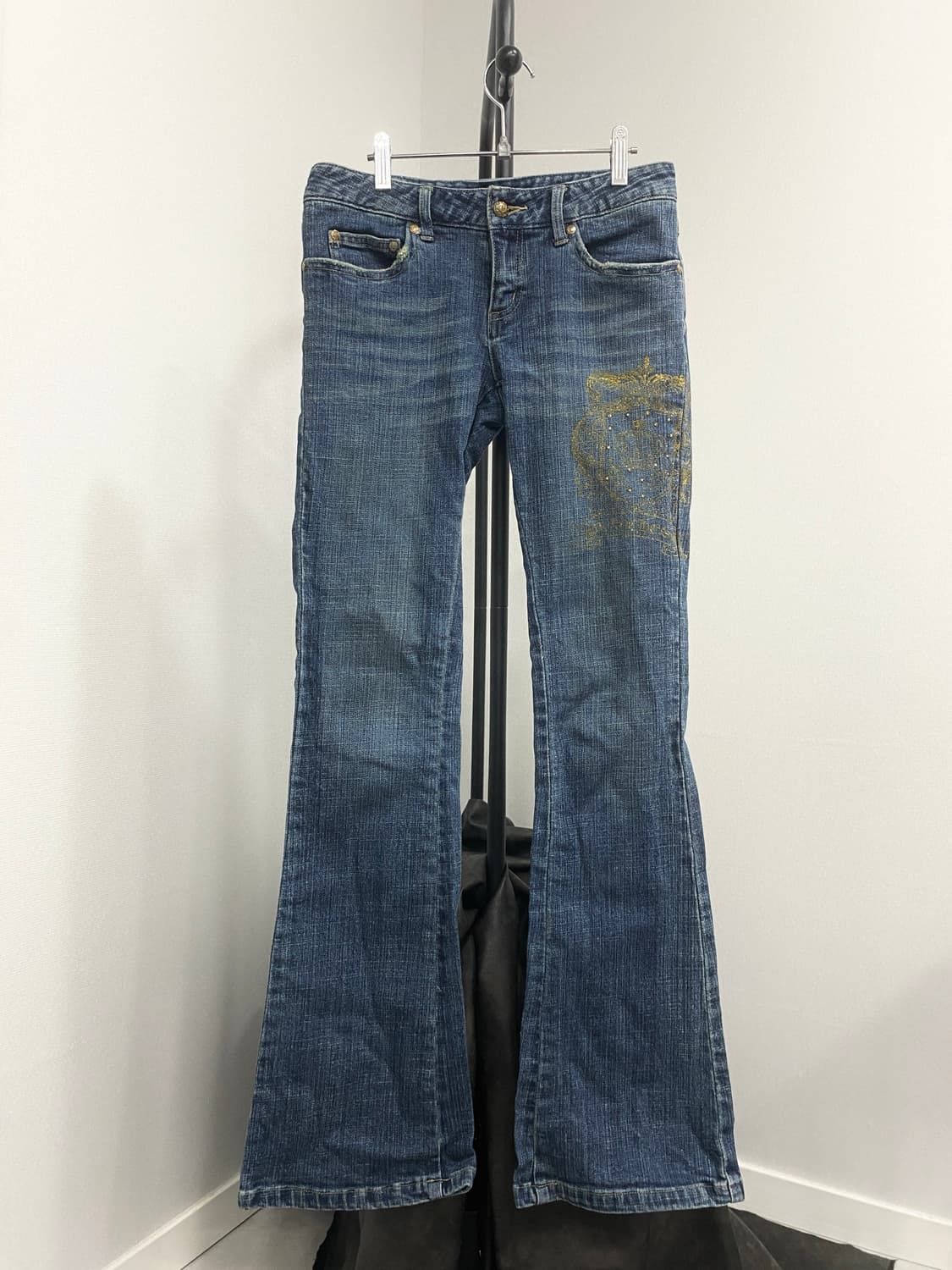 Gold Crown Low-Rise bootcut pants 상품이미지4