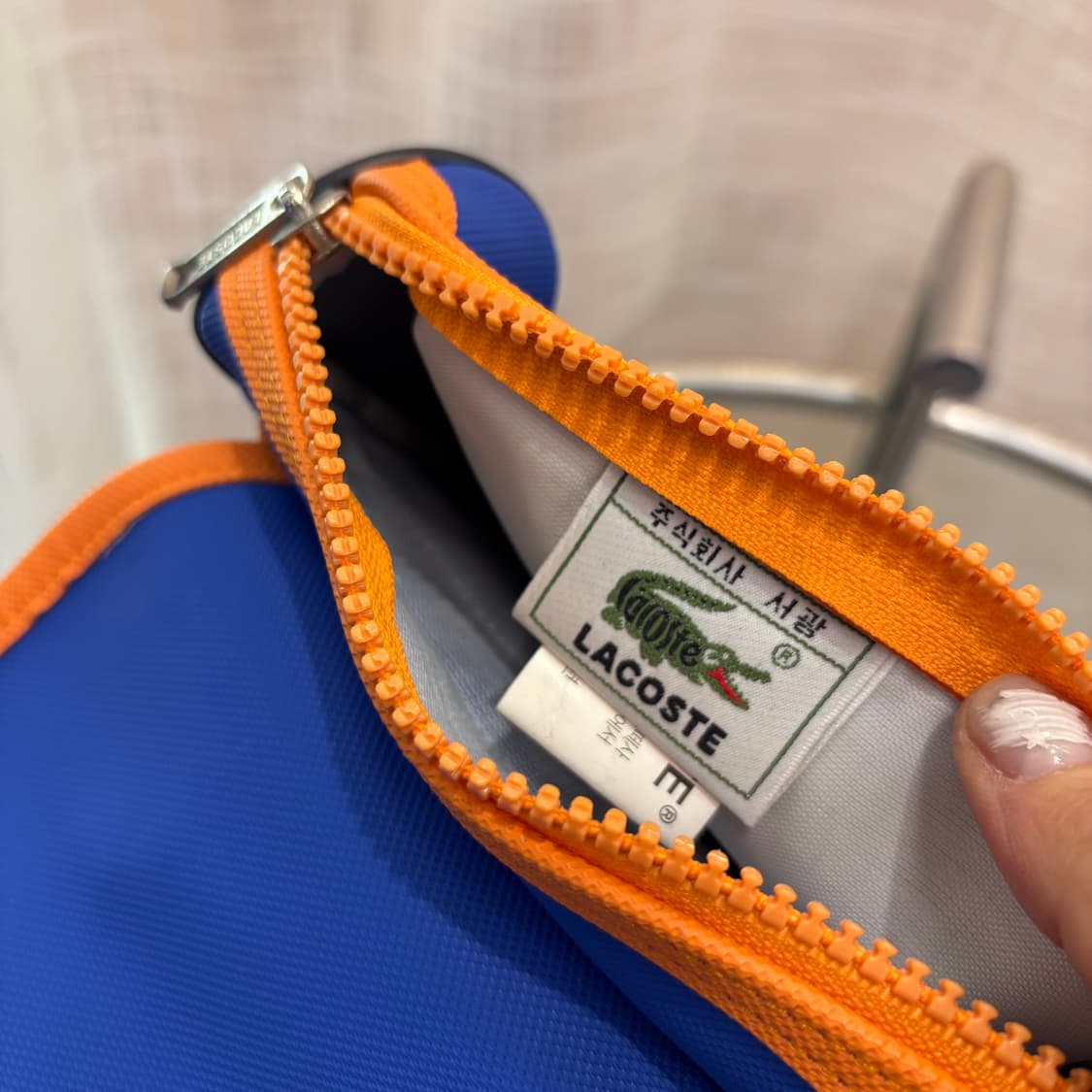 정품 라코스테 PVC 백팩     상품이미지10
