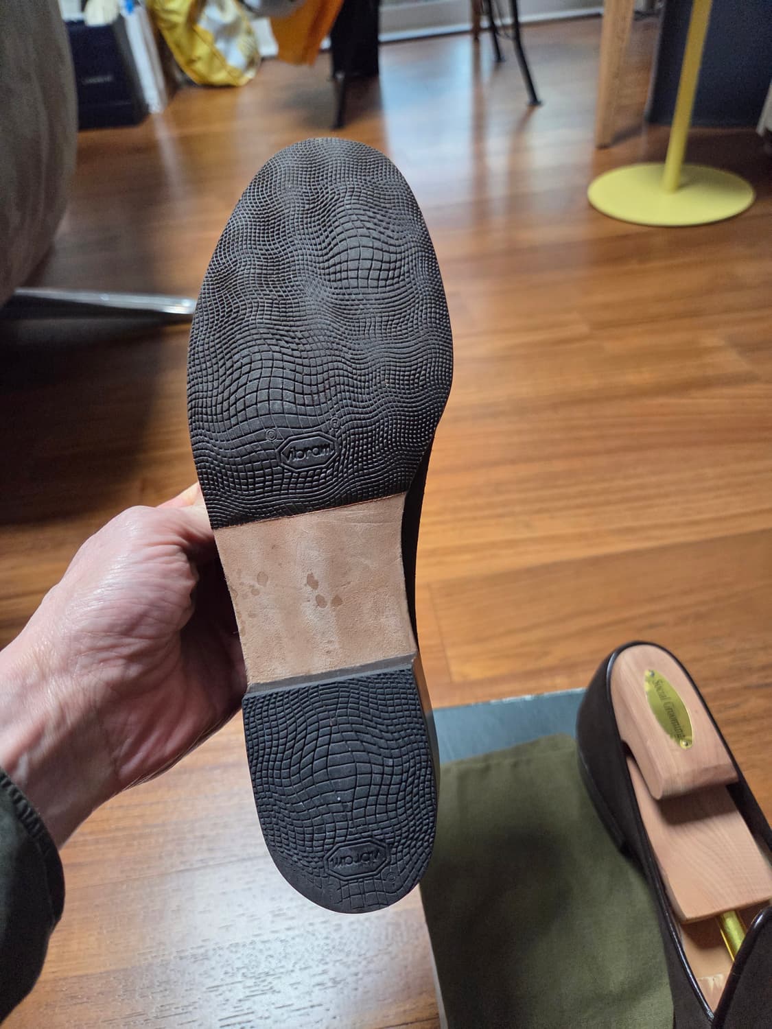 Belgian Shoes Henri 98 브라운 스웨이드 로퍼 상품이미지4