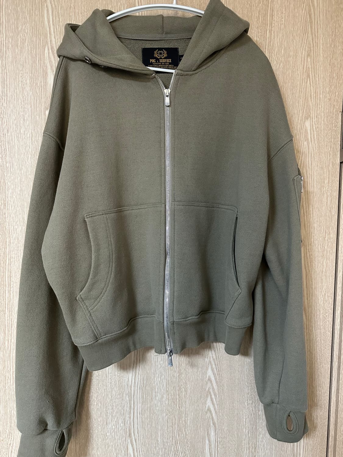 pog service  후드집업 / MA-1 HOODIE 상품이미지3
