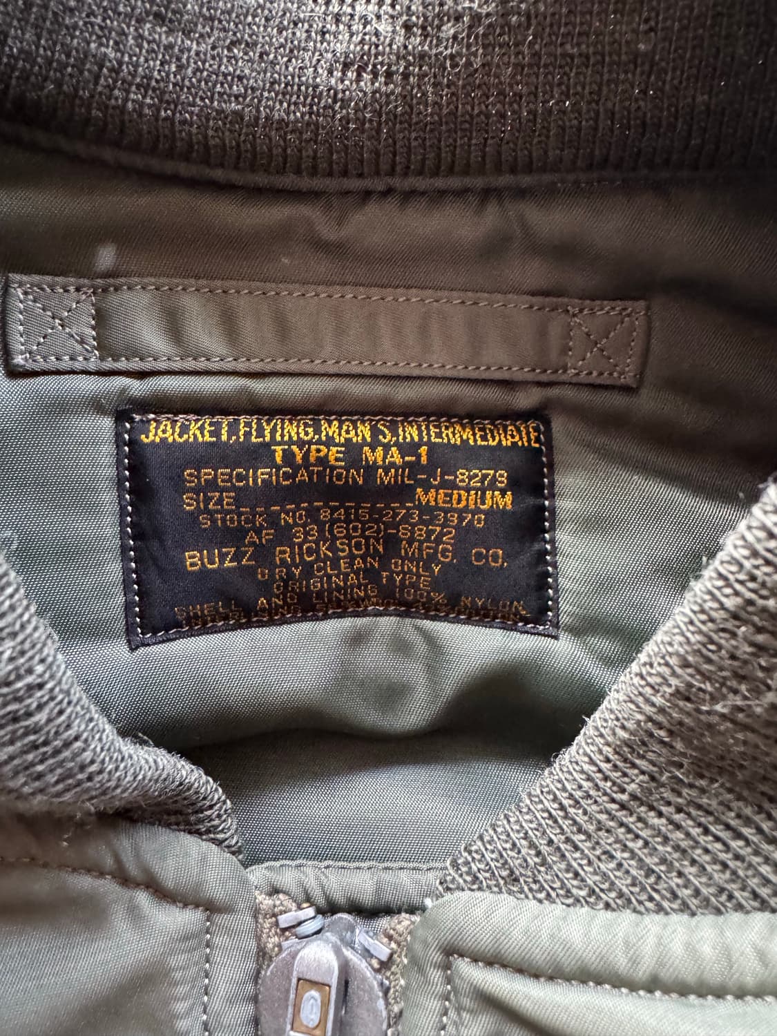 버즈릭슨 MA-1 자켓 상품이미지3