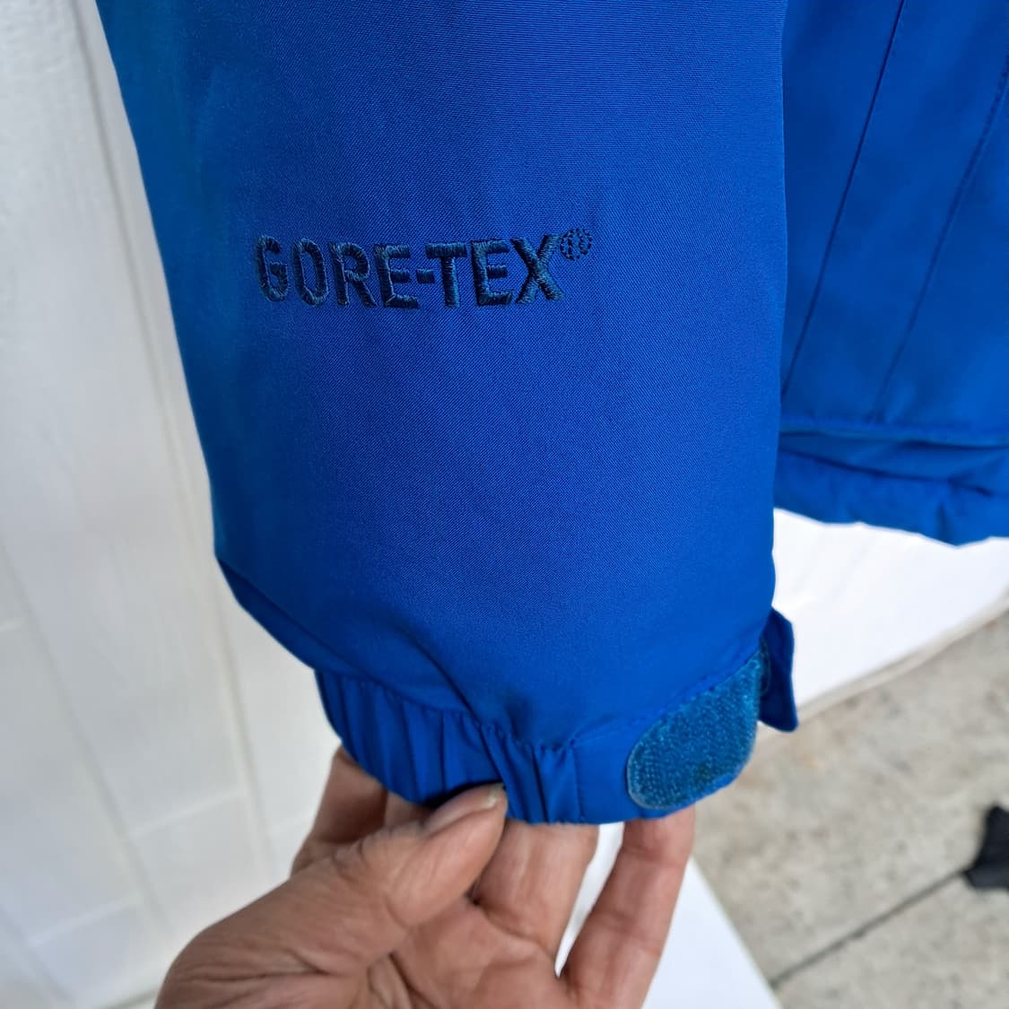 블랙야크 파란색 구스고어텍스 패딩 ,90 상품이미지4