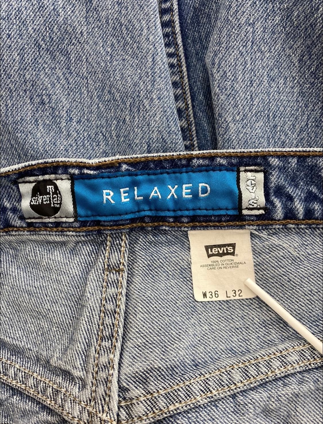 90‘s 리바이스 실버탭 릴렉스 데님 상품이미지9