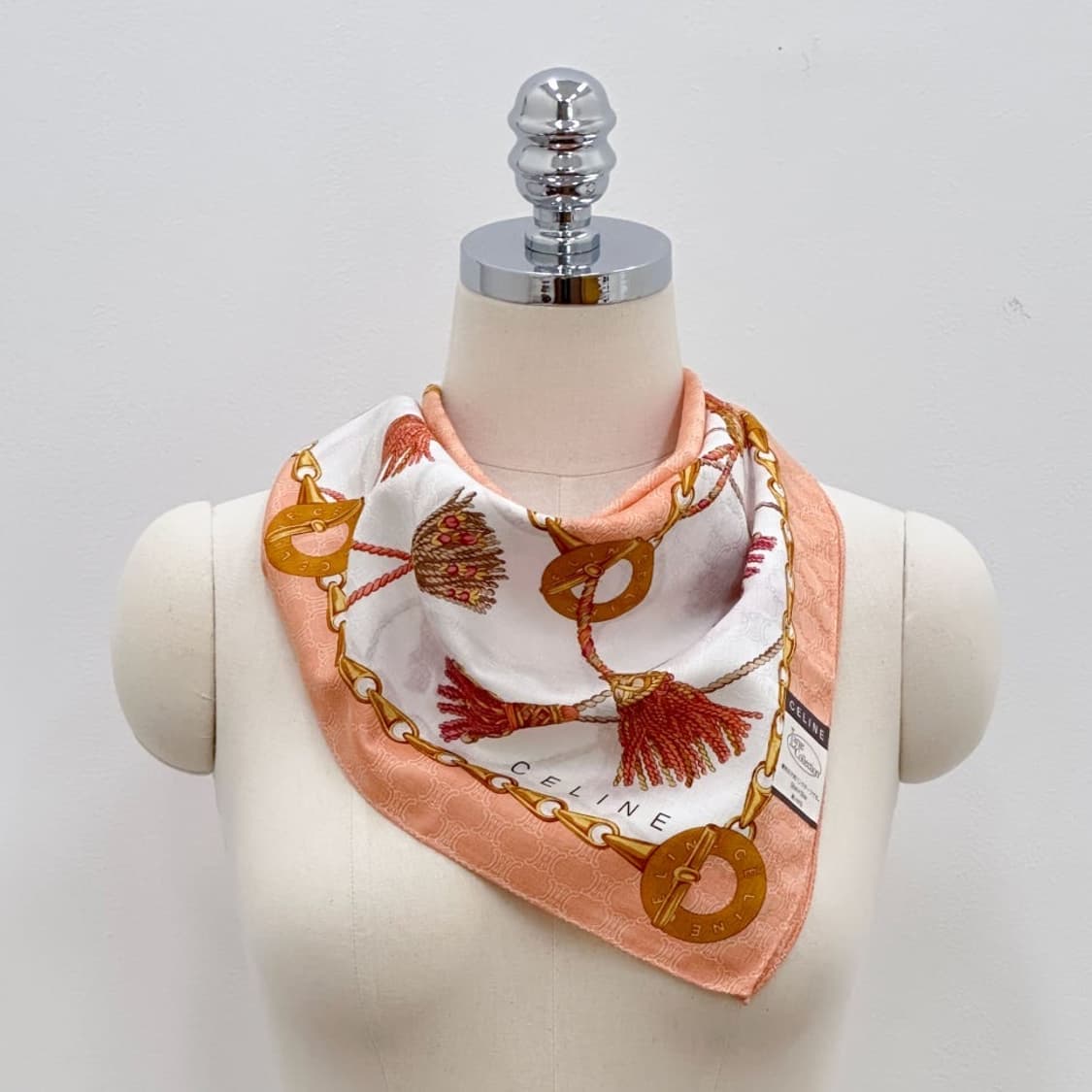 (새상품) celine / 셀린느 쁘띠스카프 손수건 상품이미지8