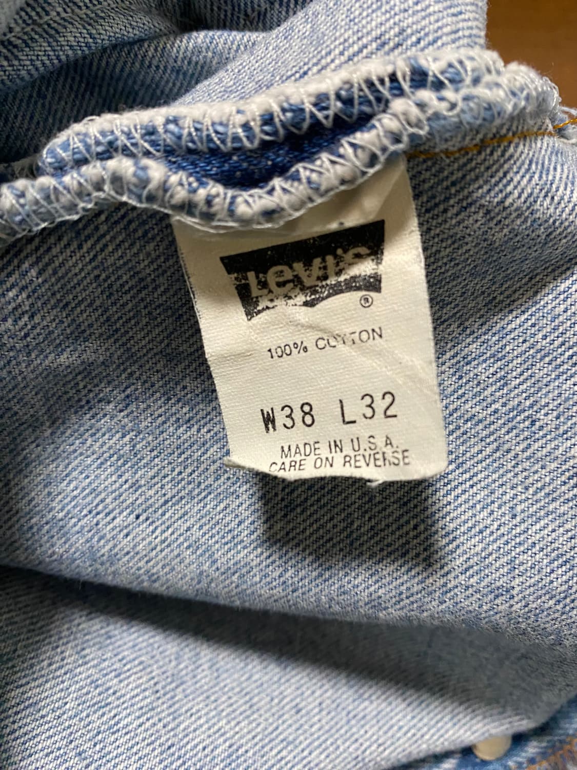 [38x32] 90s 리바이스 501 USA 상품이미지5