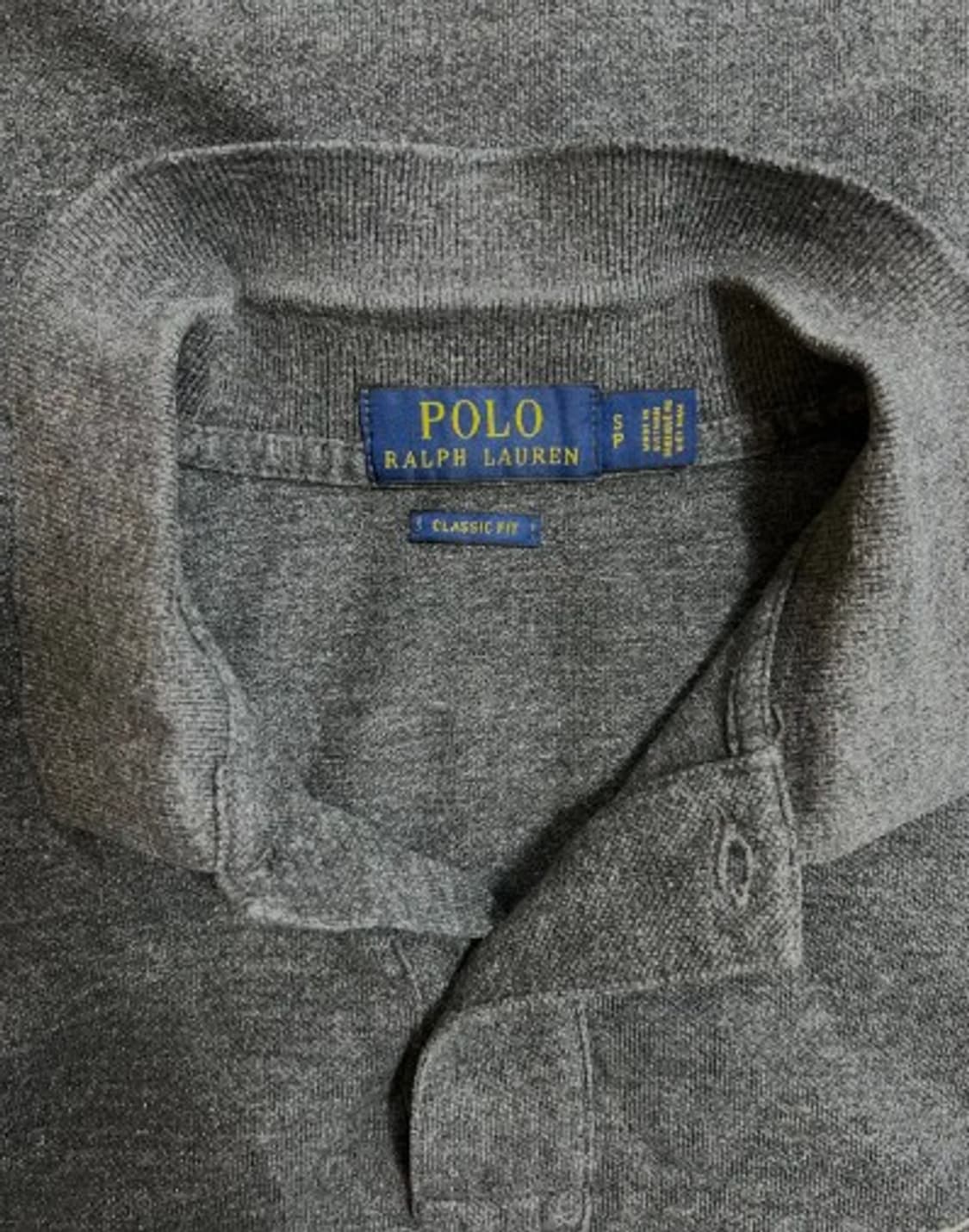 폴로랄프로렌 남성 진그레이 PK카라반팔티셔츠 S 상품이미지4