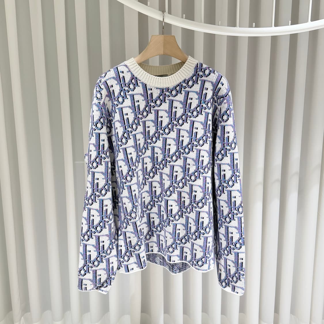 (S+/XL) / 디올 오블리크  스투시 니트 상품이미지1